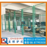 江蘇工廠 倉(cāng)庫(kù) 廠區(qū)車間隔離網(wǎng) 配套平移門 拉推門 龍橋訂制